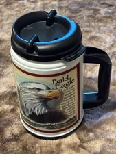 Whirley Bald Eagle 64 oz Hot Cold Insulated Jumbo Travel Mug