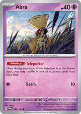 Abra 080/167 Twilight Masquerade Common Pokemon NM/M