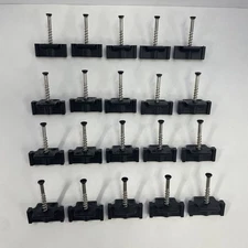 (20) Trex Hideaway Decking Universal Black Clip Hidden Fasteners Decking