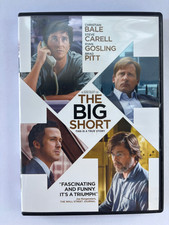 The Big Short DVD - Excellent Used Condition - Widescreen - Rated R