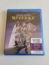 Beetlejuice Blu-ray, 1988 Michael Keaton, Brand New Sealed 