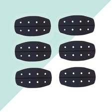 6Pcs Durable Adhesive Shoulder Pads Black Shoulder Push Up Enhancer for Women