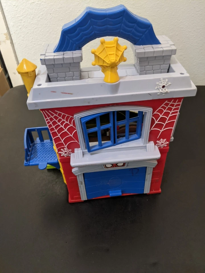漫威孩之宝蜘蛛侠VS绿色妖精银行抢劫玩具套装房屋玩具收藏品 — 第 2/4 张图片
