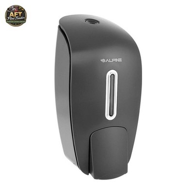 Alpine Industries 27 oz Manual Push Soap Dispenser - Gray