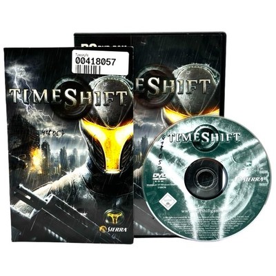 TimeShift PC DVD Sierra USK 18 Hülle gereinigt Handbuch deutsch