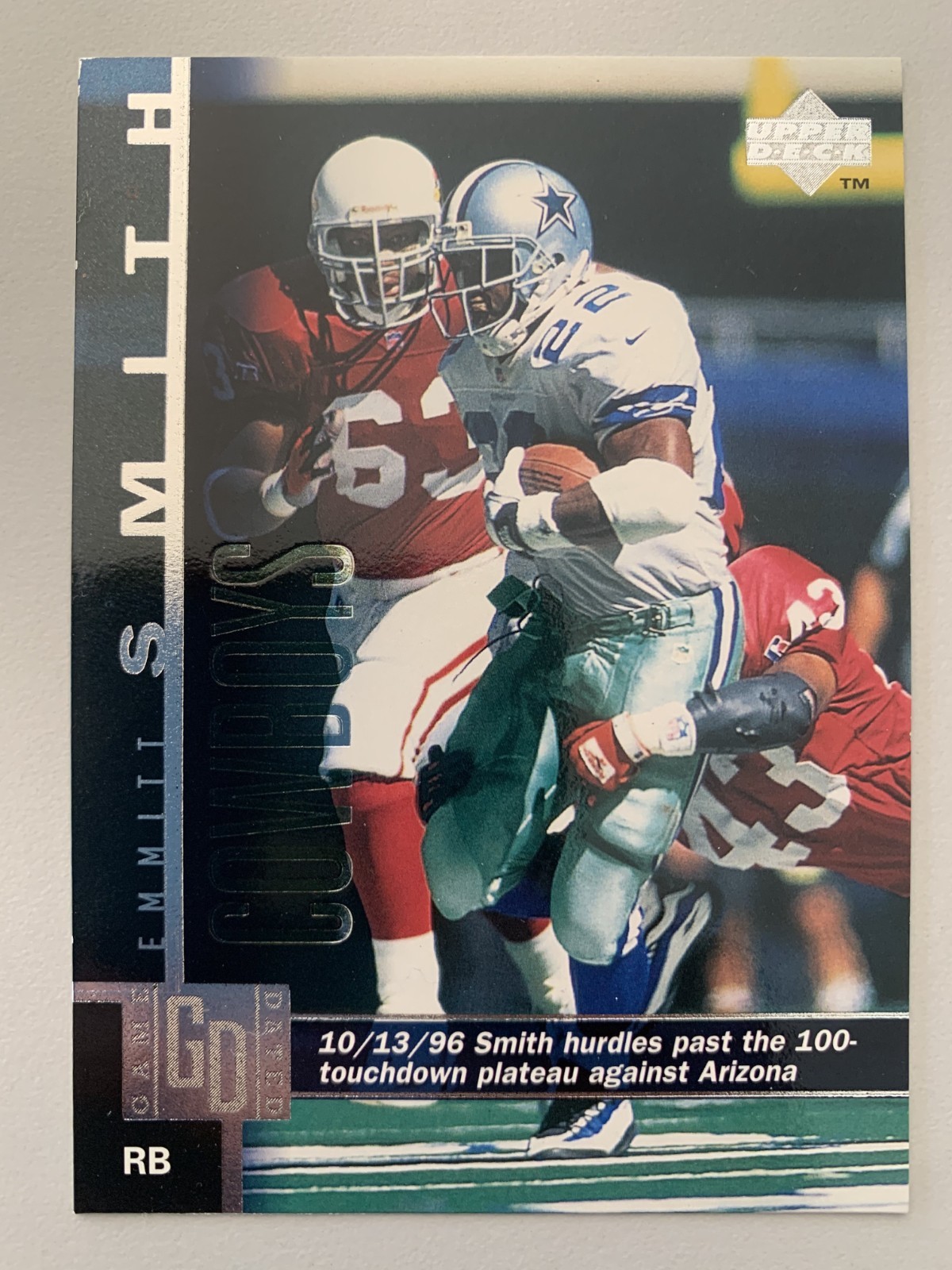 1997 Upper Deck #133 Emmitt Smith - Dallas Cowboys NRMT+ FREE SHIPPING!