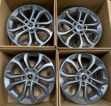 4x Mercedes Benz Alufelgen 7 x 17 Zoll ET 48,5 A2054010200 A B C E V Klasse Top