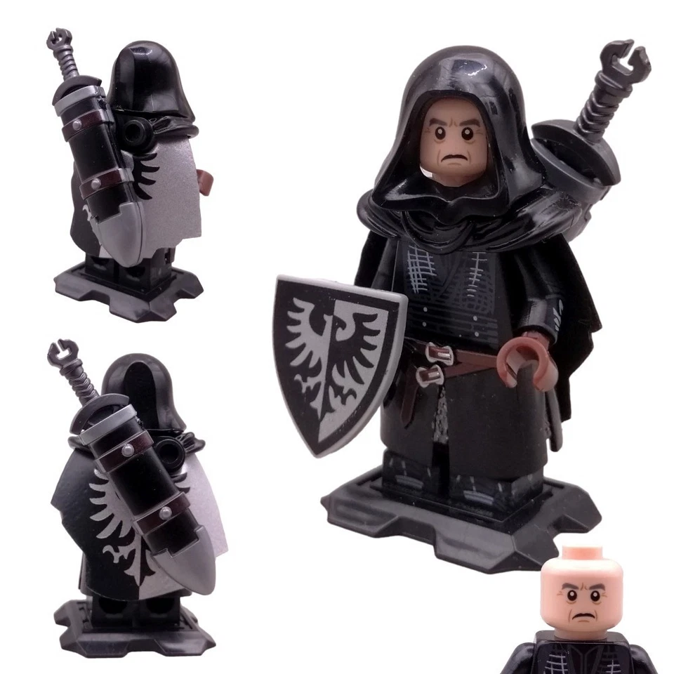 Figuren Set Haus Schwarzfalke V.5 - veredelte LEGO® Falkenritter Minifiguren - Bild 2 von 4