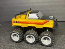 Vintage 1983 CBS Toys 6x6 High Risers Battery Operated Truck Working Stomper era