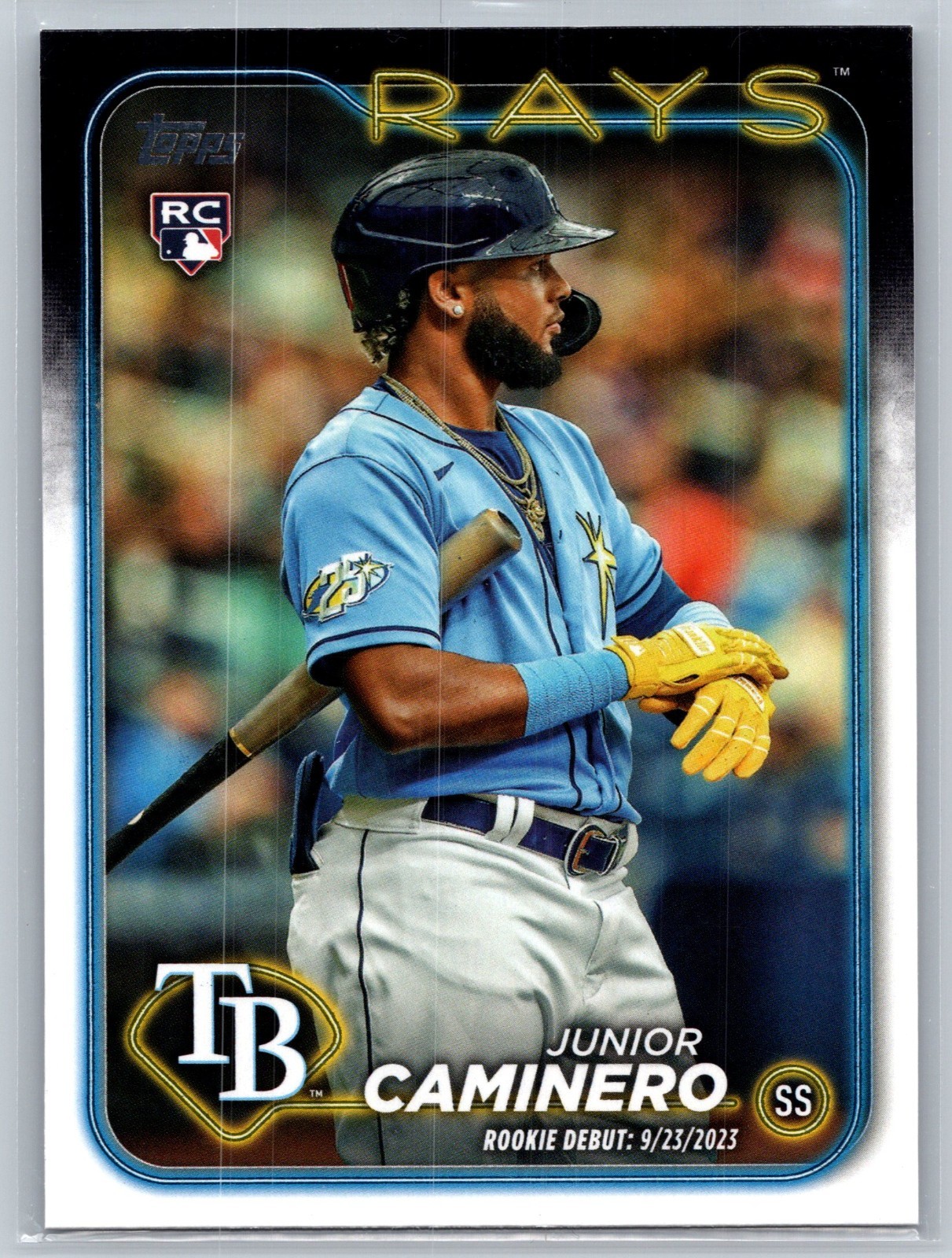 2024 Topps Update Series - Rookie Debut Junior Caminero #US223 (RC)