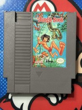 Nintendo NES Game Disney's THE JUNGLE BOOK  Authentic Vintage Tested