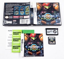 METROID PRIME PINBALL COMPLETE CIB Rumble Pak 2005 Authentic Nintendo DS Tested