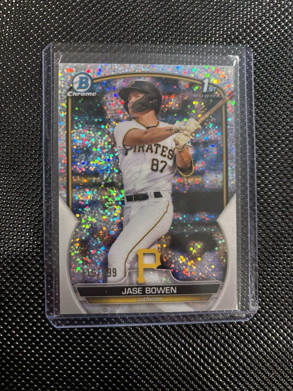 2023 Bowman Chrome Prospects Jase Bowen #BCP-146 Speckle Refractor /299