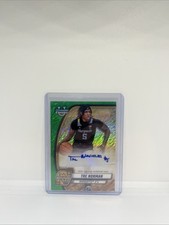 2024-25 Bowman University Prospect Green Shimmer Refractor Tre Norman #88 Auto
