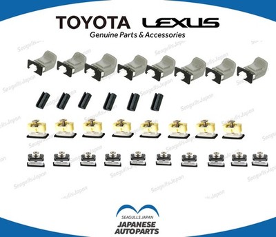 TOYOTA Genuine OEM LEVIN TRUENO AE86 3Door Rear Quarter Glass Clips & Spacer Set