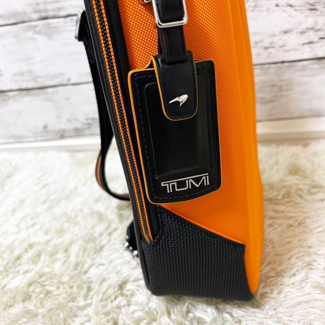 TUMI MCLAREN Torque Sling Body Bag Shoulder Bag orange