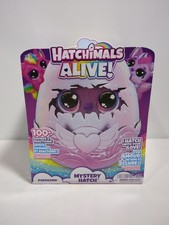 Hatchimals Alive Mystery Hatch Pufficorn 100 Sounds Misty Snowy New