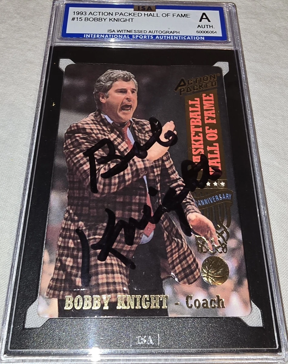 その他 UD Bob Knight auto 25 auto その他 UD Bob Knight auto 25