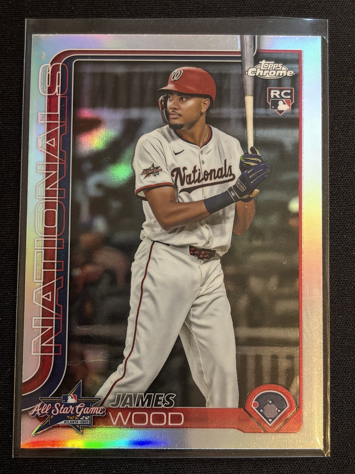 James Wood 2025 Topps Chrome Update #ASGC-39 2025 All-Star Game 