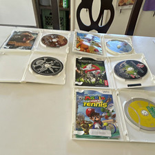 Nintendo Wii Game Lot w/ Cases Manuals: Mario Power Tennis, Ghostbusters