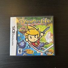 Drawn to Life: The Next Chapter Nintendo DS Complete CIB Manual Authentic Tested