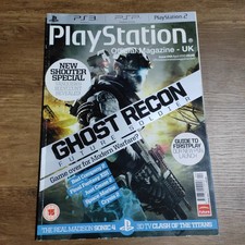 Official UK PlayStation 3 Magazine Issue #43 Ghost Recon Retro PS3 PSP