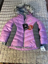 Zero X Posur Girls Pink / gray Jacket size 4/5