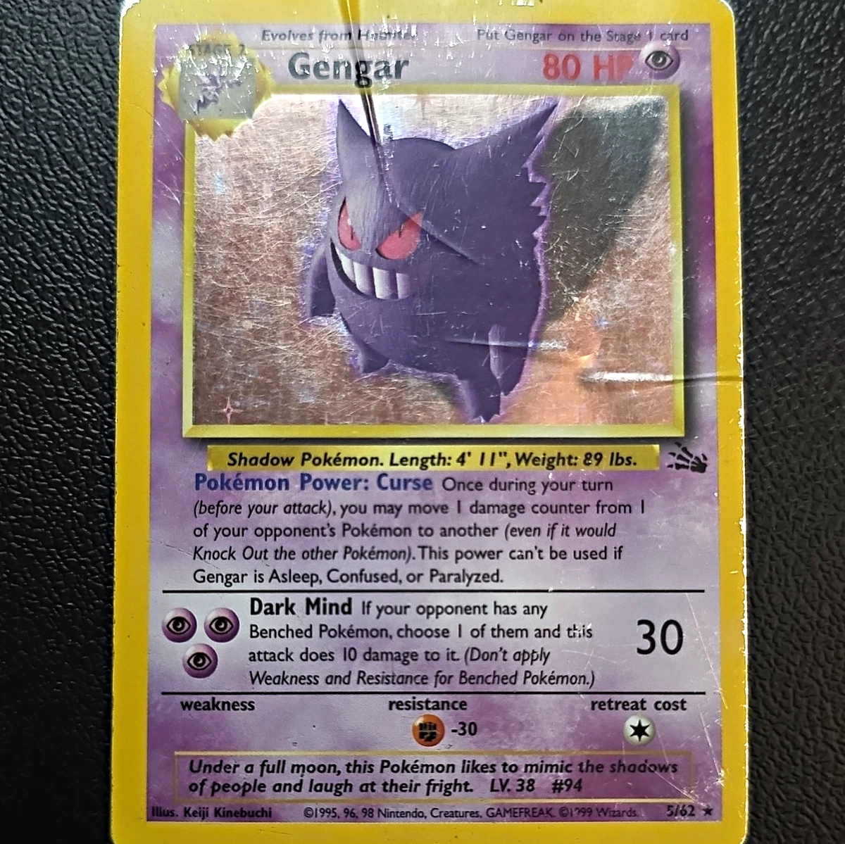 Las mejores ofertas en Gengar 18/100 Stormfront | eBay