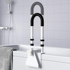 Adjustable Bathtub Safety Rail, Bathtub Handle Grab Bar, Height Adjustable
