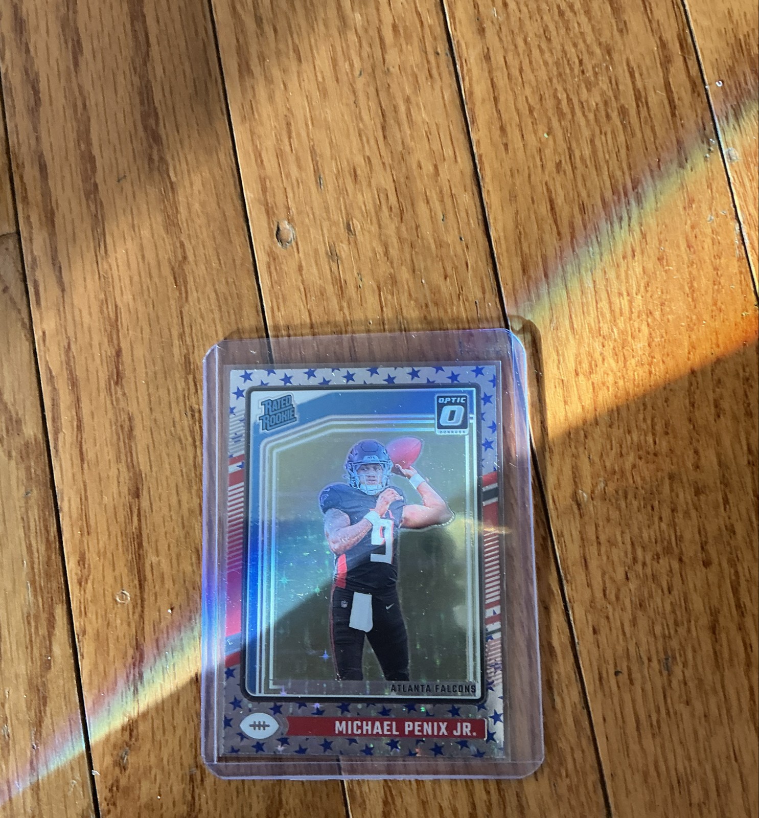 2024 Panini Donruss Optic - Rated Rookie Michael Penix Jr. #279 Stars Prizm (RC)