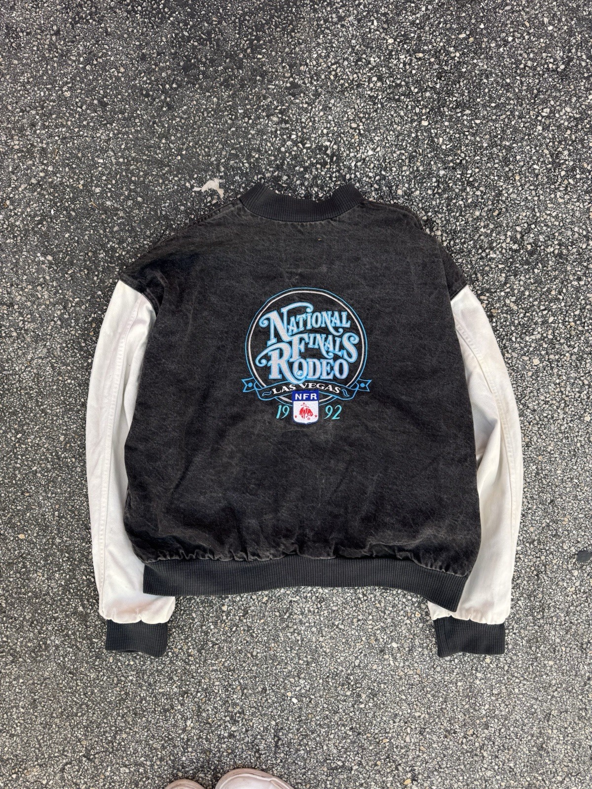 Black Varsity Jacket (L) - image 5