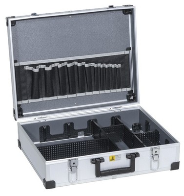 allit Werkzeugkoffer AluPlus Tool >L 44-1 silber unbestückt