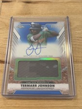 2025 Topps Pro Debut - Jumbo Relic Autographs Termarr Johnson #PDJAR-TJO 75/150