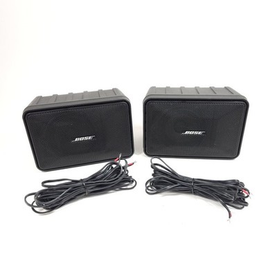 Pair Bose Model 101 Music Monitor Speakers Tested Working