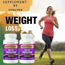  2 Pack BodyCode Keto Program - Advanced Fat-Burning Formula for Weight Loss