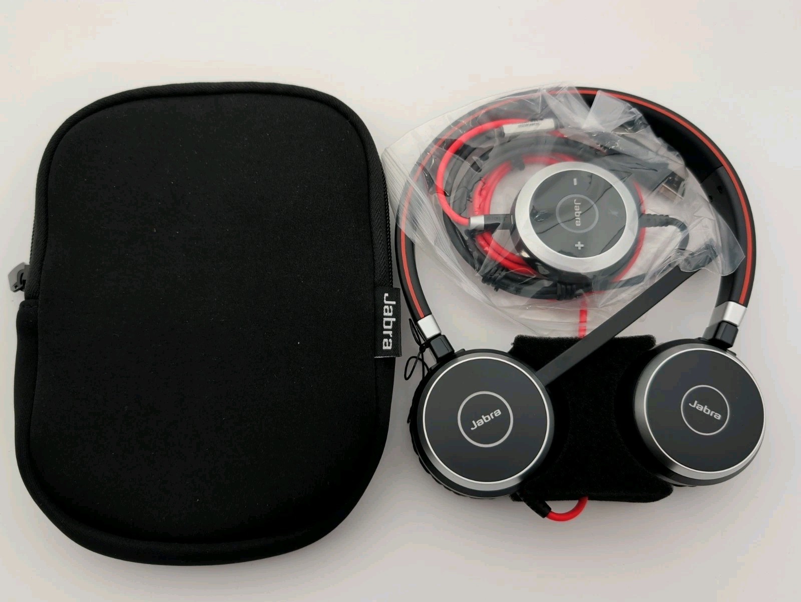 Jabra Evolve 40 Stereo Black Headband Corded Headset