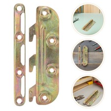 4pcs Mounted Bed Rail Brackets Bed Rail Hooks Frame Fasteners Hardware