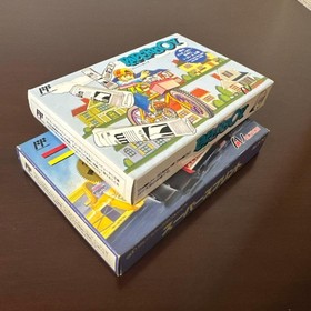 NES Completed Paperboy Super Sprint Famicom Oni Altron JPN  Vintage Limited Edit