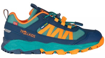 Trollkids Tronfjell Hiker Low Kids Wanderschuh wasserdicht Kind Synthetik