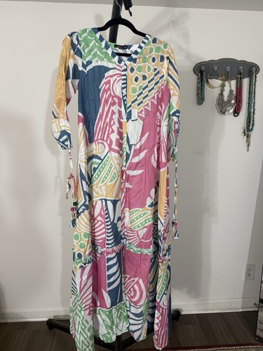 Pakistani Branded Almirah Long Dress Printed Lawn Maxi Women Casual Wear