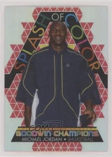 2022 Goodwin Champions Splash of Color Platinum Rainbow Red Michael Jordan HOF