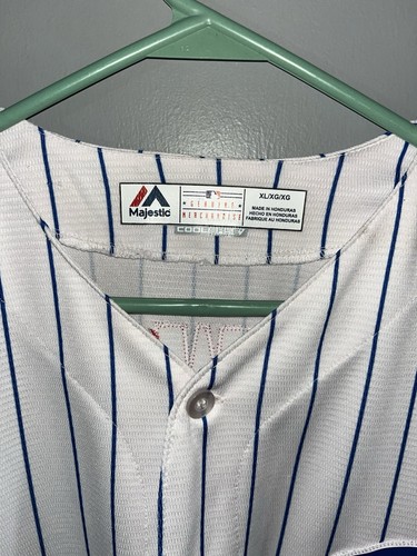 Jason Heyward #22 Chicago Cubs Majestic Cool Base MLB maglia gessata uomo XL - Foto 3 di 9