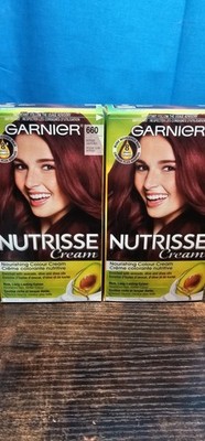 Garnier Nutrisse Cream 660 Intense Light Red Hair Color Lot Of 2 