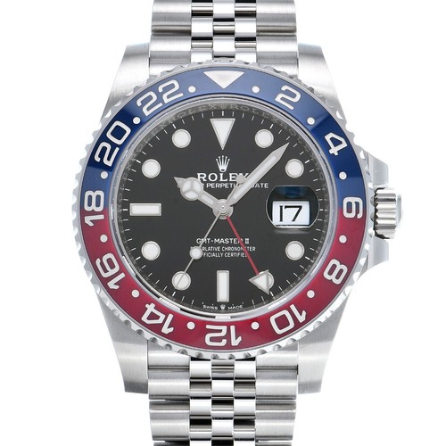 ROLEX GMT-Master II 126710BLRO black WATCH 738573
