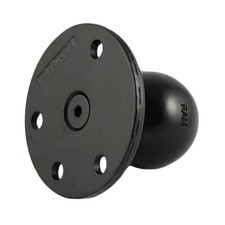 RAM-D-202U-IN1 RAM Large Round Plate with Ball  Steel Reinf...