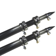 TACO 20' Carbon Fiber Outrigger Poles - Pair - Black OT-4200CF UPC 630838084929