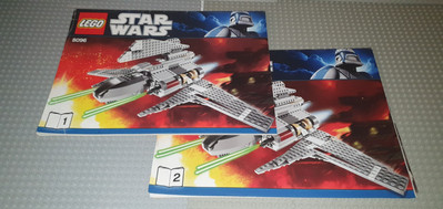 Nur ANLEITUNGEN LEGO Star Wars Emperor Palpatine's Shuttle (8006)