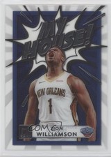 2020-21 Panini Clearly Donruss Clearly My House Zion Williamson #9 gp1