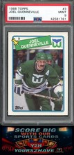 1988 TOPPS #3 JOEL QUENNEVILLE PSA 9 RARE FIND LOW POP