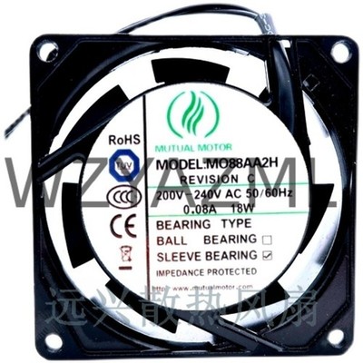 1PCS MUTUAL MOTOR M115BA2H 12CM 200/240V Metal Cooling Fan *cm